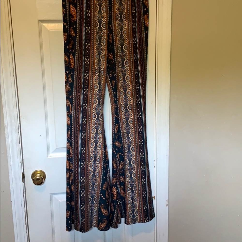 Multi colored bell bottoms